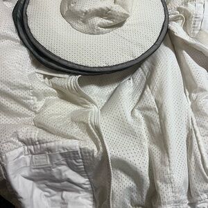 White Beekeeping Suit with Veil